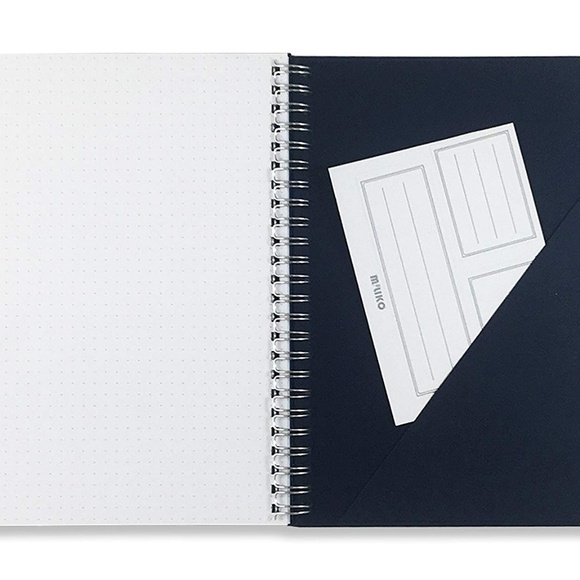 A5 SIZE KRAFT PAPER HARDCOVER SPIRAL 4PCS(DotGrid) - Picture 3 of 6